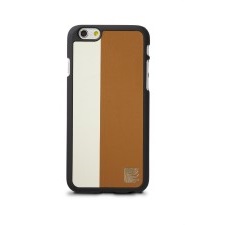 Snap On Case for iPhone6 - Wht/ Brwn 
